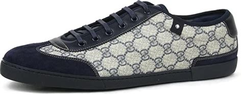 Gucci Mens Plus Suede Web Detail Lace Up Sneaker 204282 